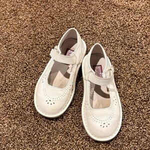 L'Amour Cream Kids Mary Jane Shoes
